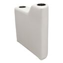 Wise DLX3010-204 DLX Series Pontoon Right Radius Arm Rest - Brite White image number 3