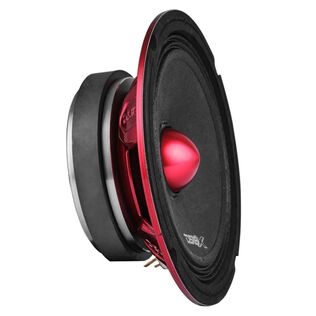 PRO-X 6.5" Shallow Mid-Range Loudspeaker with Bullet, 500 Watts 4-Ohm