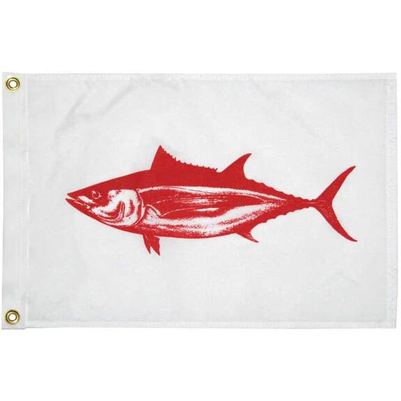 Albacore Novelty Flag, 18"L x 12"W image number 0