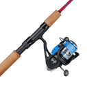 4'3" Li'l Finz Kids Spinning Combo, Medium Power, Red/Blue image number 0