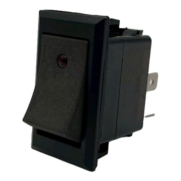 Rocker Switch, One LED, Off/On, SPST image number 3