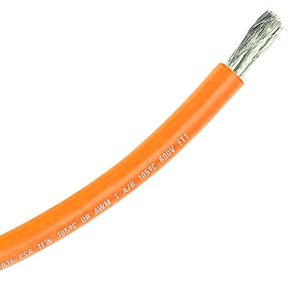 16 AWG Primary Wire by the Foot, Orange image number 0