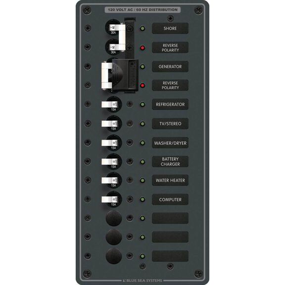 120V A-Series Source Selection Toggle Circuit Breaker Panels image number 0