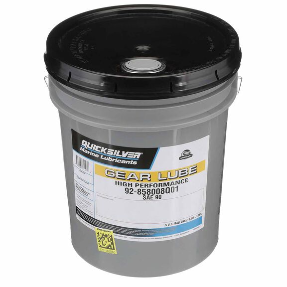 Quicksilver High Performance Gear Lube, 5 Gallons image number 0