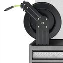 Flexzilla Retractable Air Hose Reel Open Face Single Axle Arm 3/8" 50' image number 1