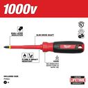 #2 Phillips - 4" 1000 V Insulated Screwdriver image number 1