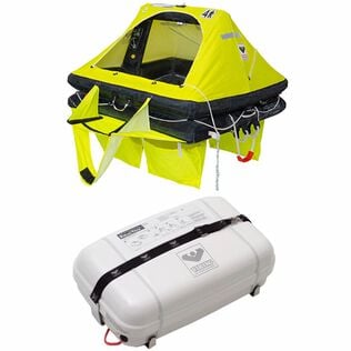 RescYou&trade;  ISO 9650-1/ISAF Life Raft with Canister
