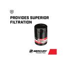 Mercury Verado Oil Filter 877769K01 for Mercury L6 200-350hp Verado and Mercury L6 Racing 400R Outboards image number 4