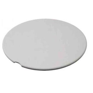 Screw-Out Deck Plate - Polar White 6"