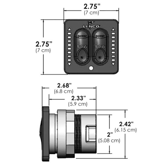 Flybridge Kits for LED Indicator Tactile Switch Kit image number 3