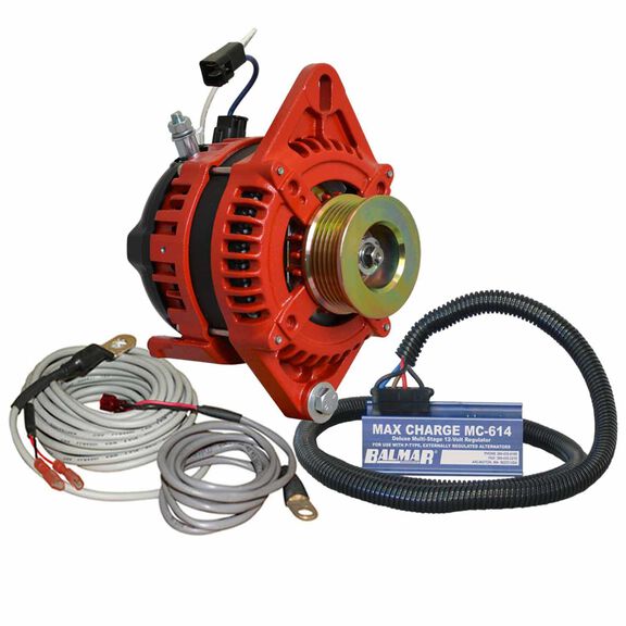 XT-Series, 170 Amp, 12 Volt, Single Foot, K6 Pulley Alternator Charge Kit image number 0