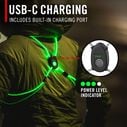 LH150 Ultralight Rechargeable Lighted Rope Harness image number 1