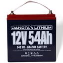 Lithium Iron Phosphate Deep Cycle Battery, 12V, 54Ah, Group 24 image number 1