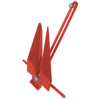 8 lb. Slip Ring Anchor Red