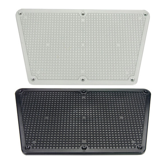 PVC Transom Motorplate for AL-290, RIB-310, RIB-350, HP-V 350, and HP-V 420 Inflatable Boats, Gray image number 0