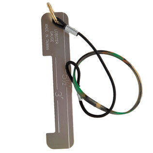 Aluminum Lobster Gauge w/Bungy Wrist Band