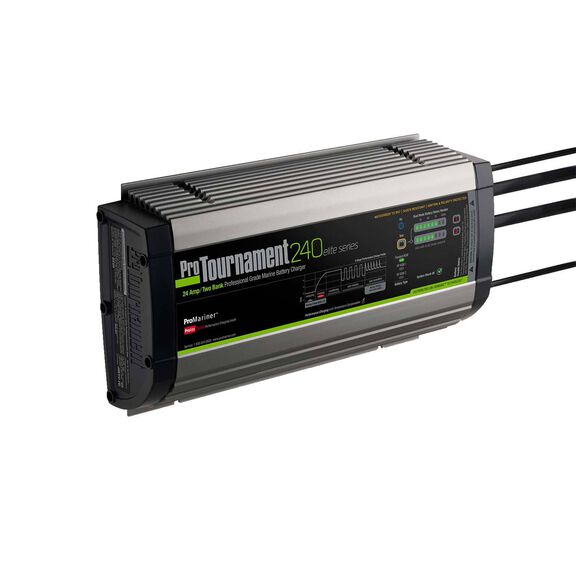 ProTournament 240 Elite Dual Waterproof Battery Charger, 12/24V DC image number 0