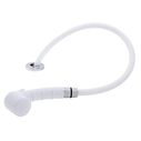 Deck-Mount Sprayer Small Arctic White Sprayer No Hook, 6' White Rubber Hose, Ultra-Low Profile Holder image number 1