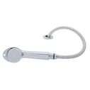 Deck-Mount Sprayer Large Chrome Sprayer, 6' Stainless Steel Hose, Low Profile Holder image number 1