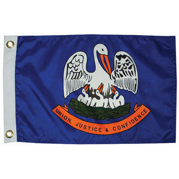 Louisiana State Flag, 12" x 18" image number 0