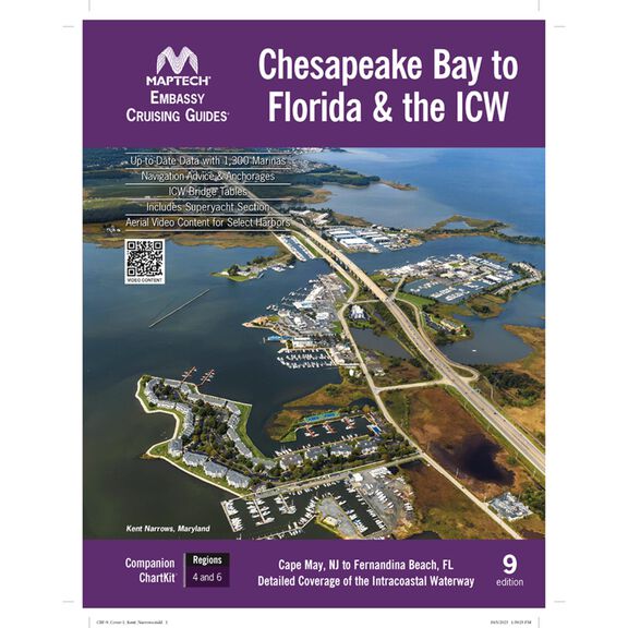 CGCBF-09WMDS Embassy Cruising Guide Chesapeake Bay to Florida 9th Edition image number 0