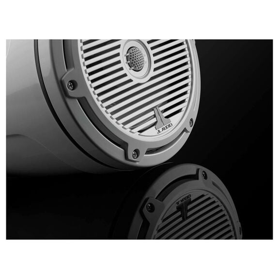 M3-770ETXv3-Gw-C-Gw 7.7" Enclosed Marine Coaxial Speaker System, Gloss White, White Classic Grilles image number 2