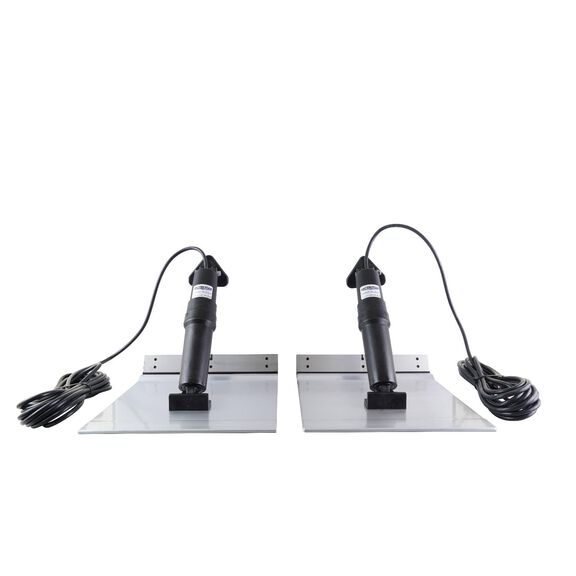 Aluminum Trim Tab Kit with 9LX24W Trim Tabs, No Control image number 0