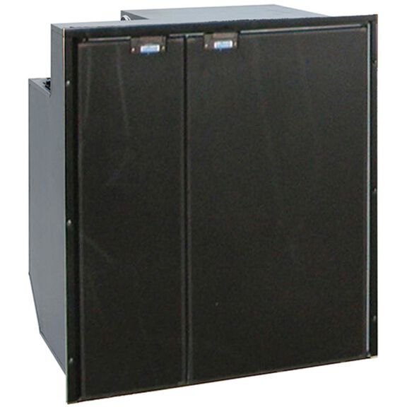 Cruise 200 Classic - Side by Side Fridge/Freezer AC/DC, Black Door & Panel, 4-Sided Black Flange image number 0