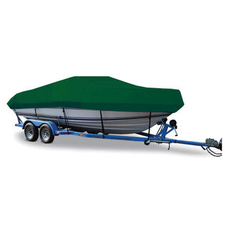 V-Hull Cuddy Cabin Cover, I/O, Forest Grn, Hot Shot, 18'5"-19'4", 93" Beam