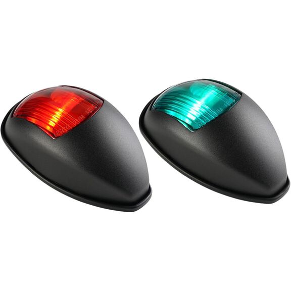 SEAFLO 03 Series Vertical Mount LED Navigation Lights Red Green 10&ndash;30V 2NM USCG 65ft image number 0