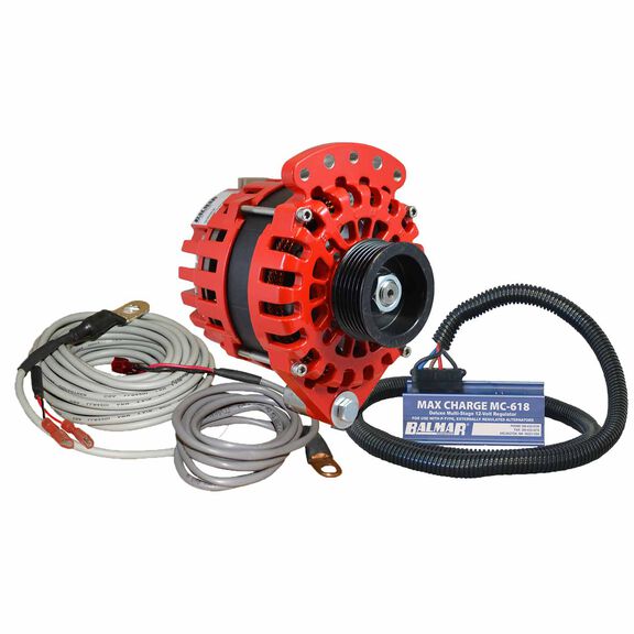 XT-Series 90 Amp/24 Volt SF,K6 Alternator Kit with Max Charge Regulator image number 0