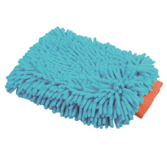 Microfiber Wash Mitt, Blue image number 0