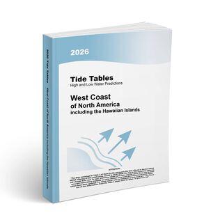 2026 Tide Tables - West Coast of North America including Hawaiian Islands