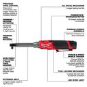M12 FUEL&trade; 3/8" Extended Reach High Speed Ratchet image number 1