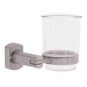 Miah Cup Holder Plastic Cup Brushed Nickel image number 0