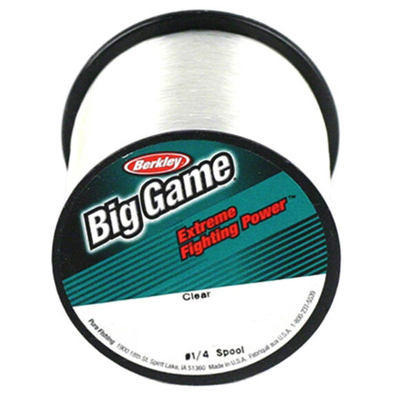 Trilene Big Game Monofilament, 15 lbs, 900 yds, Clear image number 0