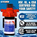 SEAFLO 33W Series 12V DC Brushless Water Pressure Pump - 3.0 GPM, 45 PSI image number 2