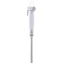 Recessed Shower Arctic White Cup with Stainless Steel Lid, Hammer-Head Arctic White Sprayer, 6' Stainless Steel Hose image number 8