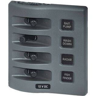 WeatherDeck&reg; Waterproof Switch Panel, Four-Position