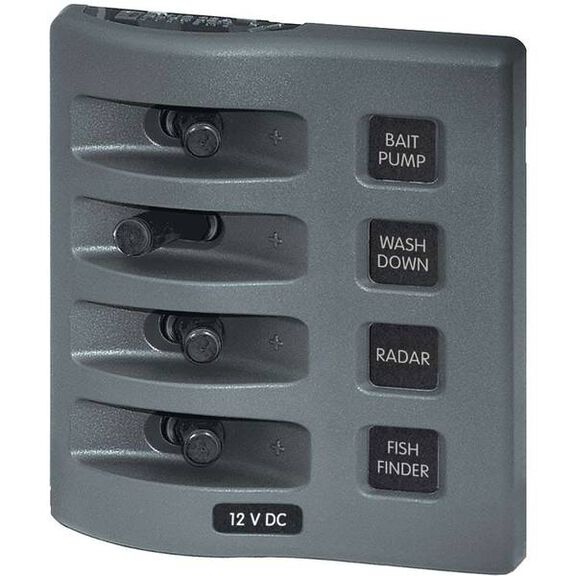 WeatherDeck&reg; Waterproof Switch Panel, Four-Position image number 0