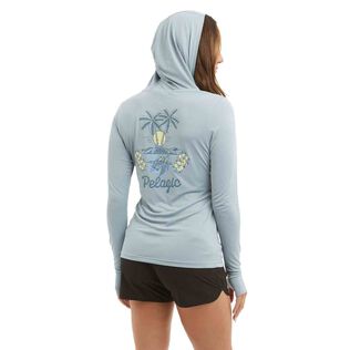 Women's Isla Tortuga AquaTek Hooded Shirt