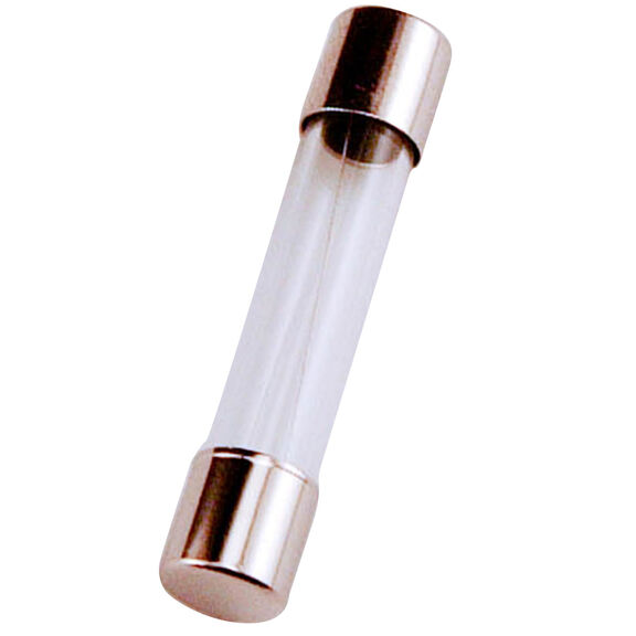 4A AGC Glass Fuses, 5-Pack image number 0