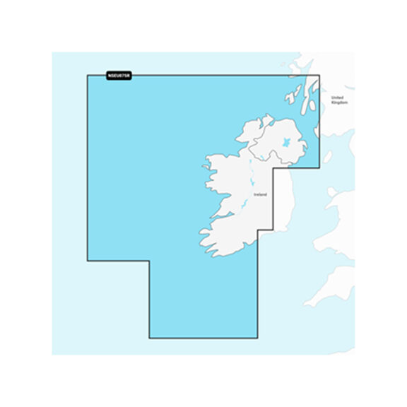 Garmin Navionics Vision+ EU075R Ireland, West Coast, Electronic Chart image number 0