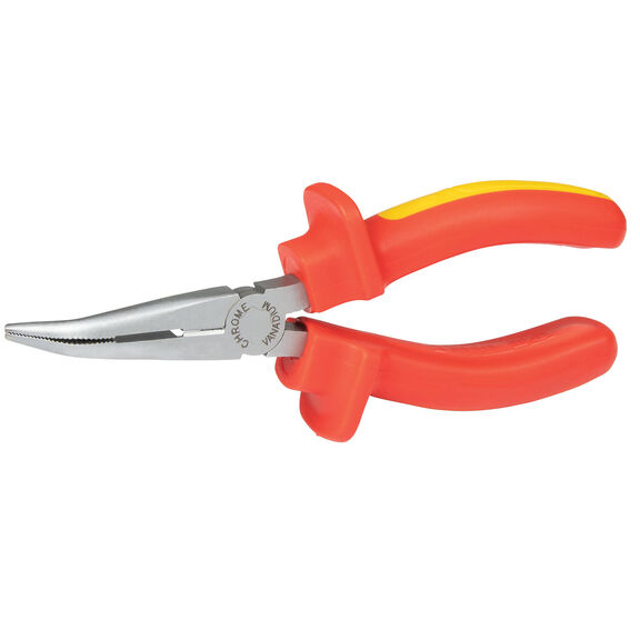 6" Bent Nose Pliers image number 1