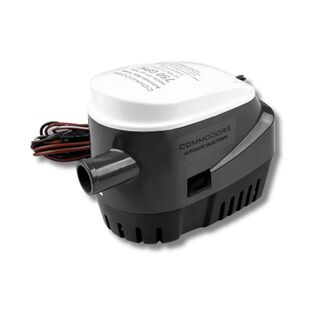 COMMODORE 750 GPH / 12V Automatic Bilge Pump &ndash; Built-In Float Switch, 3/4" Outlet