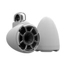 Wet Sounds REV 8 White Special Edition Revolution Series 8" Matte White Tower Speakers with Silver Aluminum Fixed Clamps (Pair) image number 0