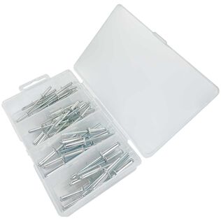 Aluminum Rivet Kit, 72 Piece