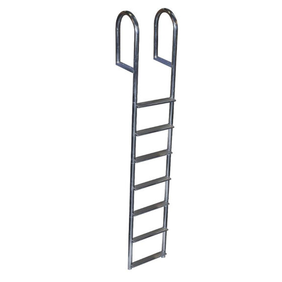 Dock Ladders, Fixed, WIDE Step Welded, Aluminum image number 3