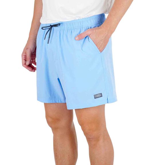 Men's Strike Solid Swim Trunks image number 1