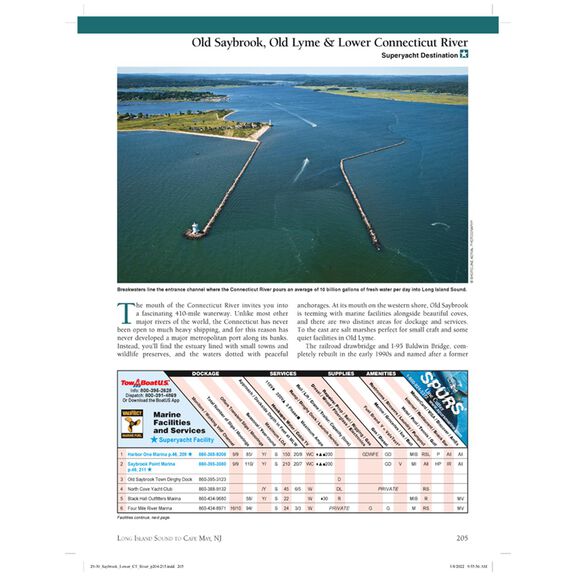 CGLIS-20WMDS Embassy Cruising Guide, Long Island Sound to Cape May, NJ 20th Edition image number 2